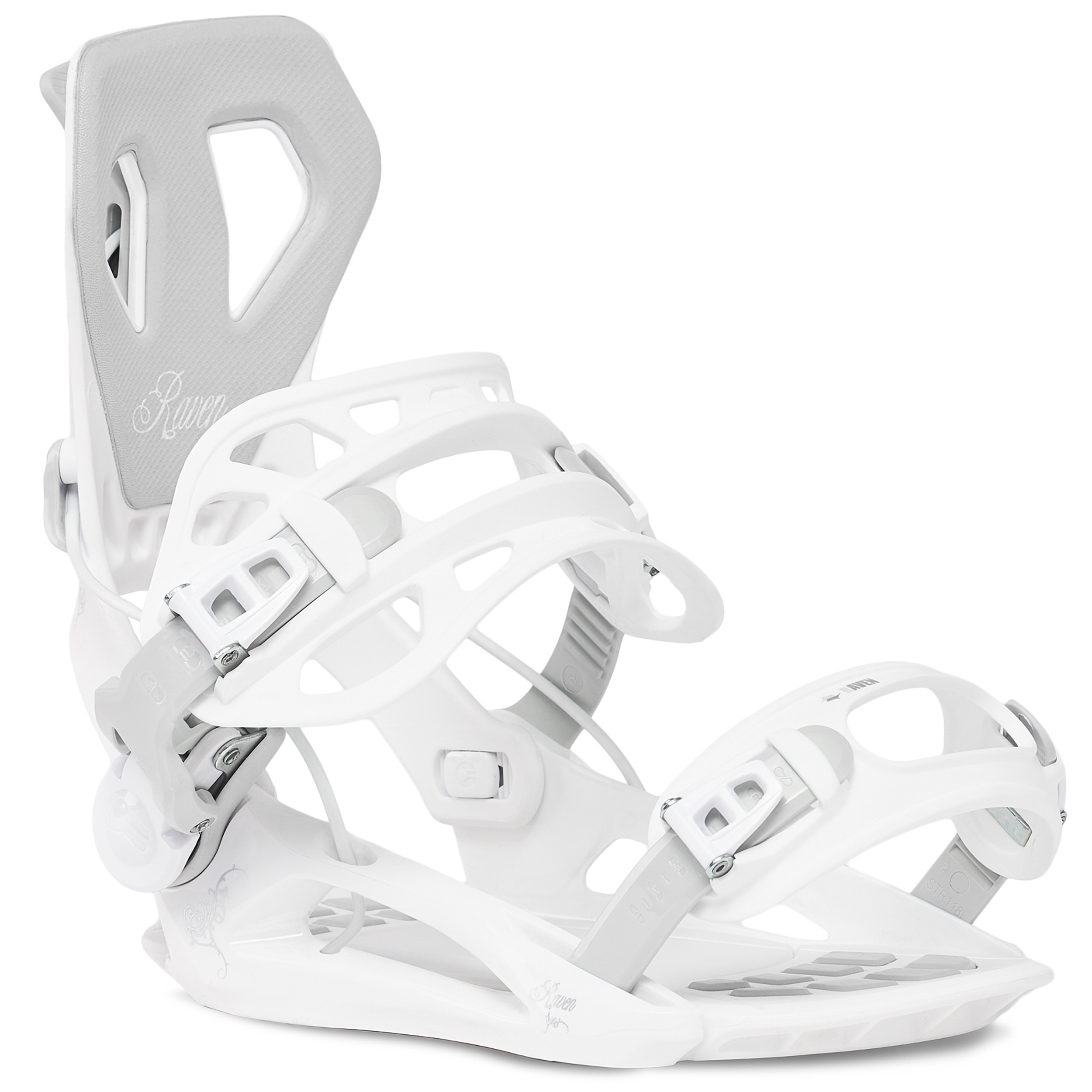 Lumelauasidemed Raven FAST-IN, White M (39-42) - Pilt 3