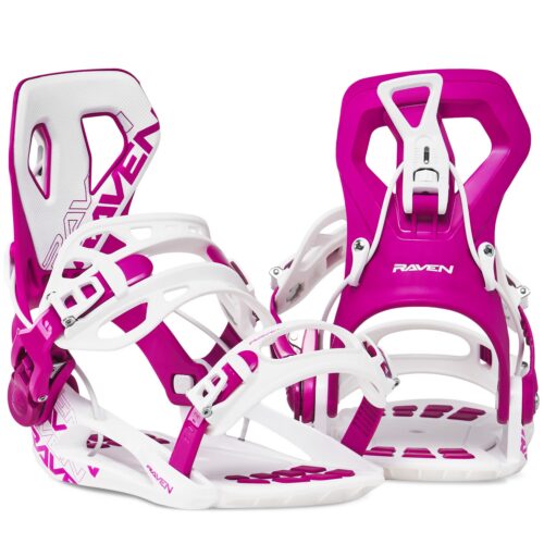 Lumelauasidemed Raven Fast-in White/Fuchsia M (39-42)